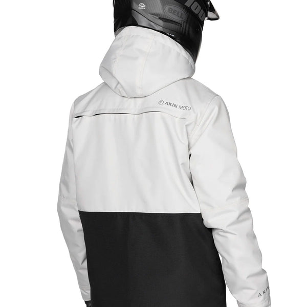 Akin Moto - Alpha 4.0 White Jacket