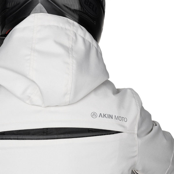 Akin Moto - Alpha 4.0 White Jacket