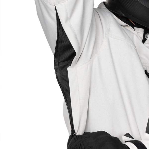 Akin Moto - Alpha 4.0 White Jacket
