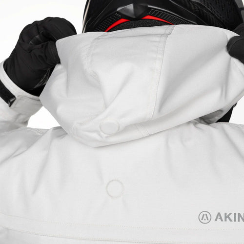 Akin Moto - Alpha 4.0 White Jacket