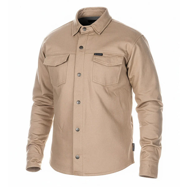 Akin Moto - Trusty 2.0 Khaki Motorcycle Shirt