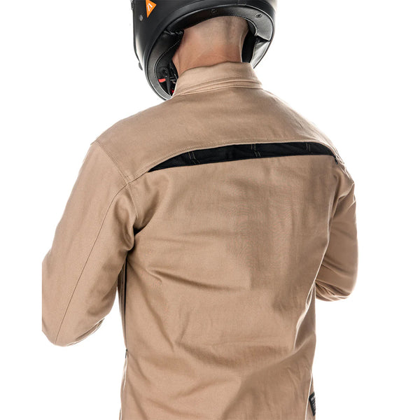 Akin Moto - Trusty 2.0 Khaki Motorcycle Shirt