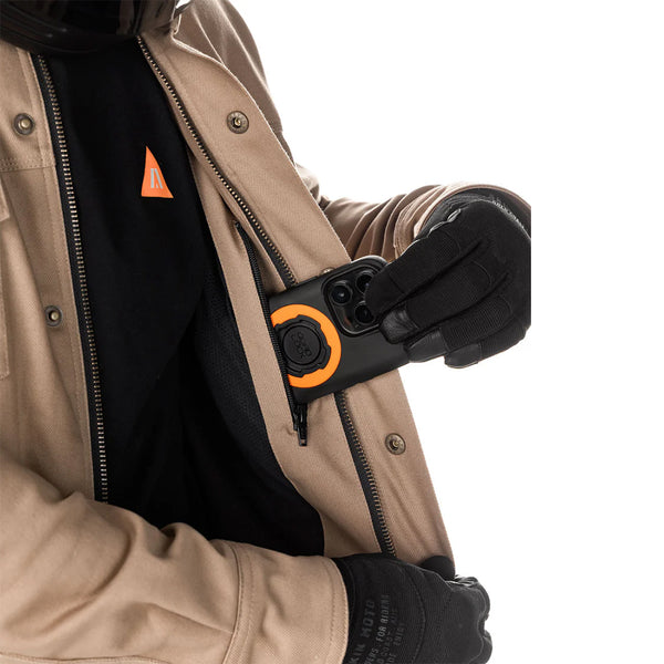 Akin Moto - Trusty 2.0 Khaki Motorcycle Shirt