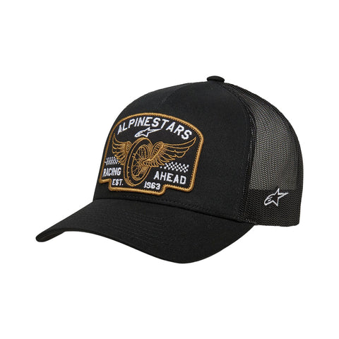 Alpinestars - Heritage Patch Black Trucker Hat
