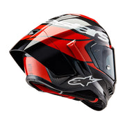 Alpinestars - Supertech SR10 Element Black Red Carbon Helmet