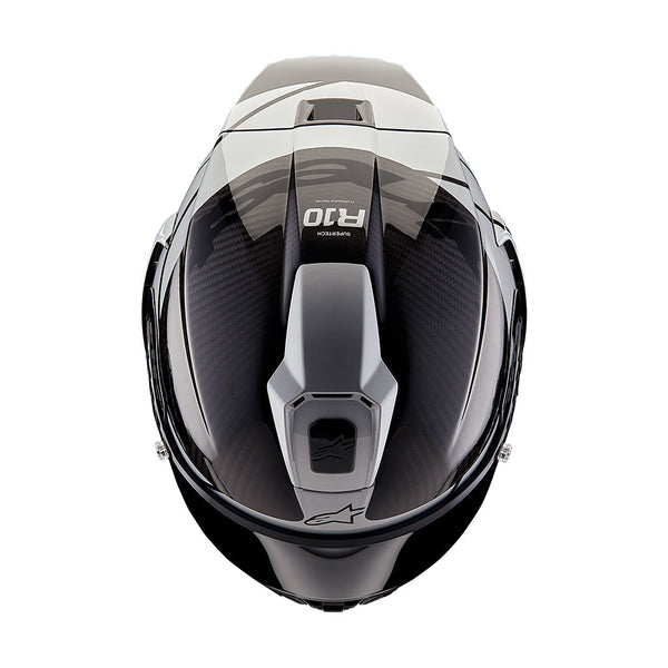 Alpinestars - Supertech SR10 Element Black Silver Carbon Helmet