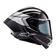 Alpinestars - Supertech SR10 Element Black Silver Carbon Helmet