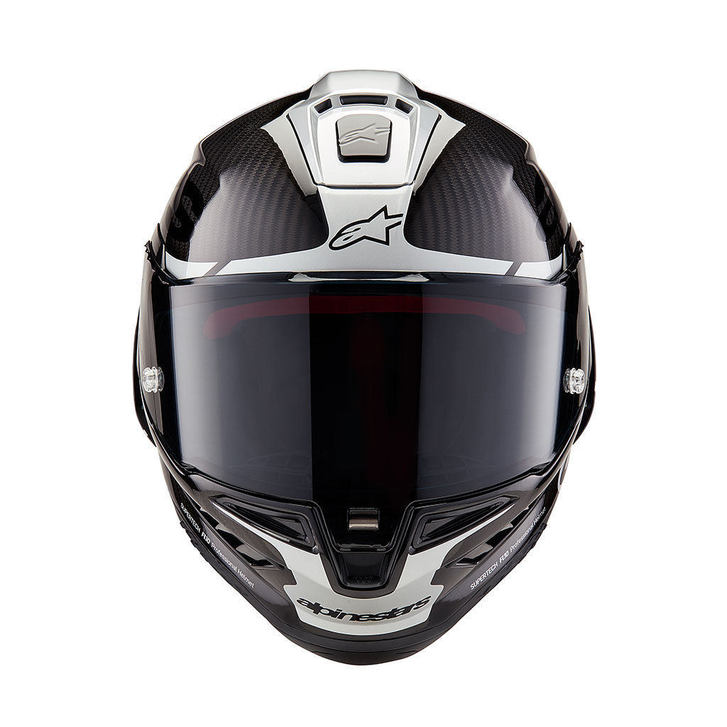 Alpinestars - Supertech R10 Element Black Silver Carbon Helmet - AMA ...