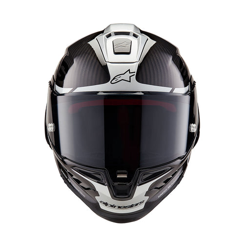 Alpinestars - Supertech SR10 Element Black Silver Carbon Helmet