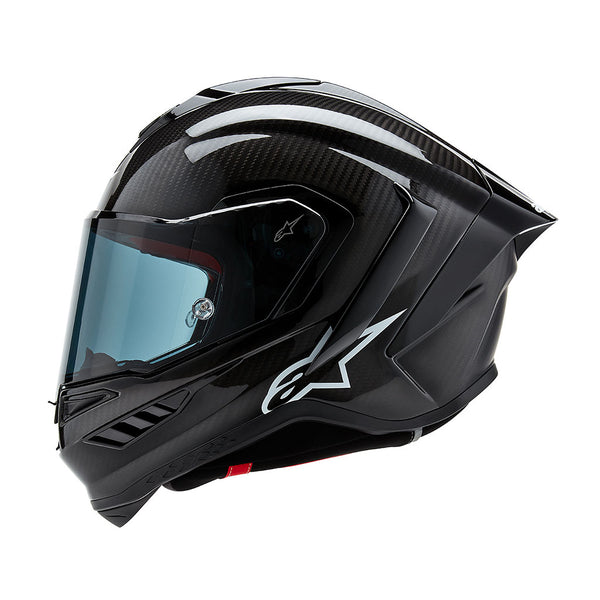 Supertech R All Models Alpinestars - Supertech SR10 Solid Black Carbon Helmet - AMA Warehouse