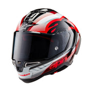 Alpinestars - Supertech SR10 Team Black Carbon Red White Helmet