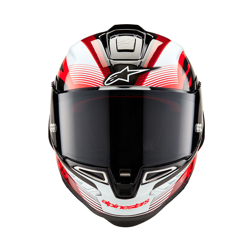 Alpinestars - Supertech SR10 Team Black Carbon Red White Helmet