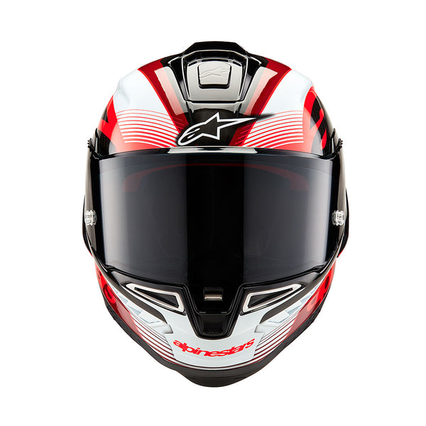 Alpinestars - Supertech SR10 Team Black Carbon Red White Helmet