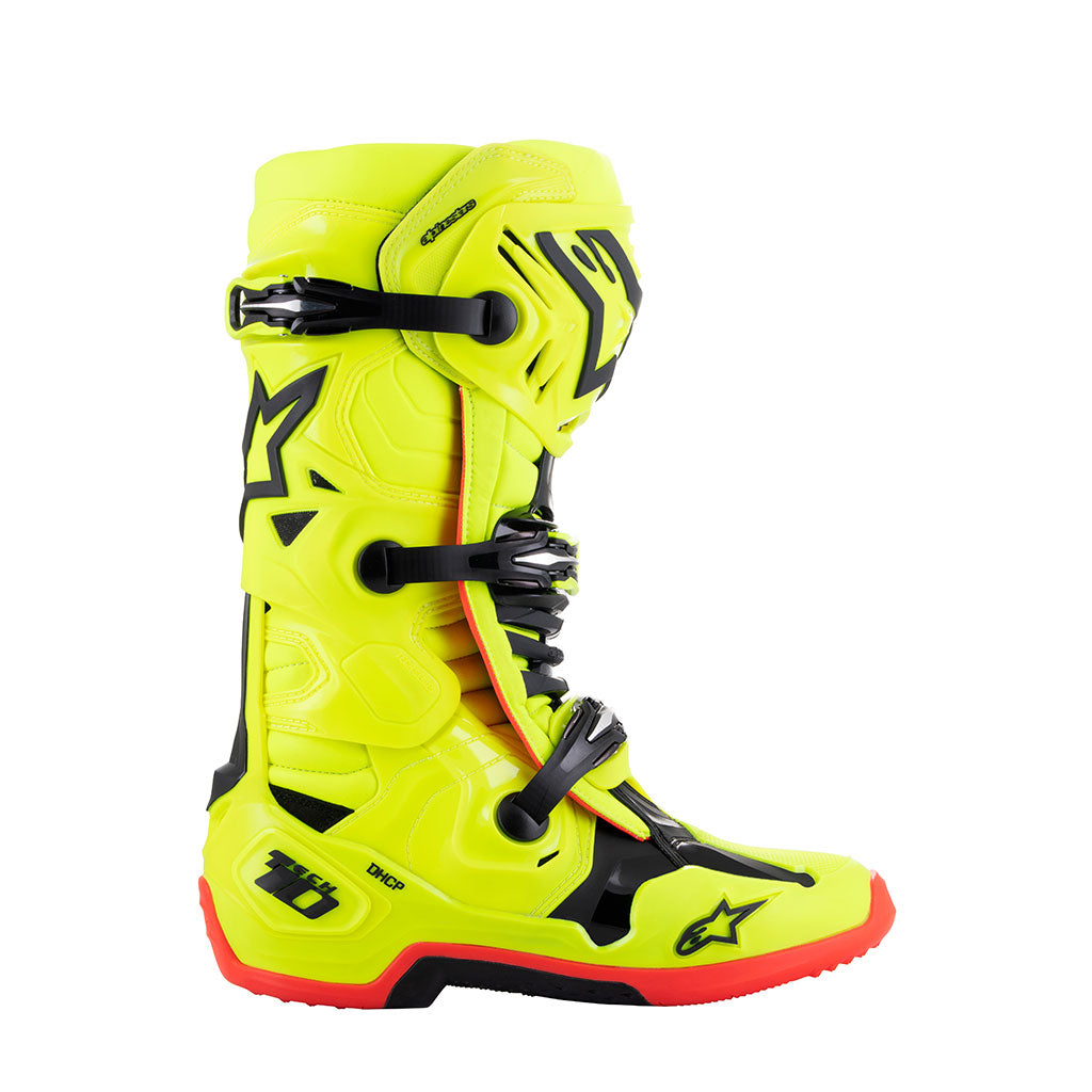 Alpinestars - Tech 10 Fluro Yellow/Black/Red MX Boots