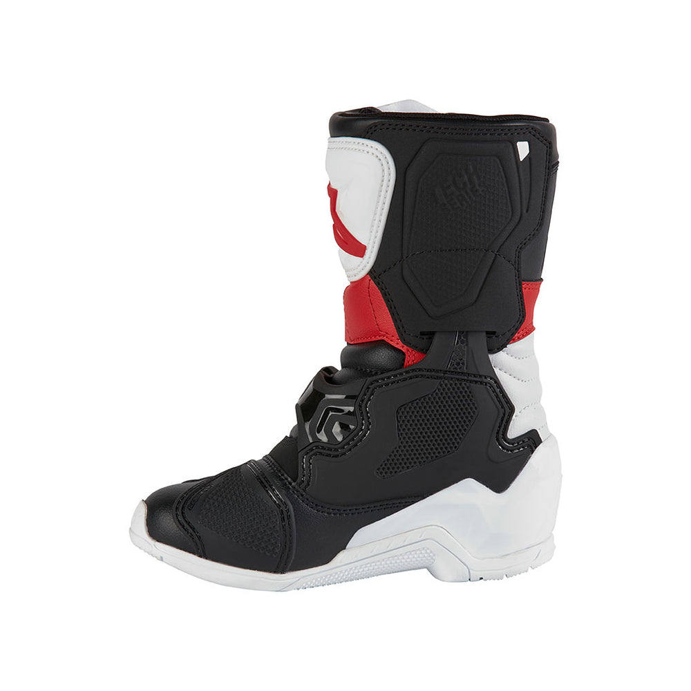 Alpinestars - Tech 3s Black/White/Red Kids MX Boots – AMA Warehouse