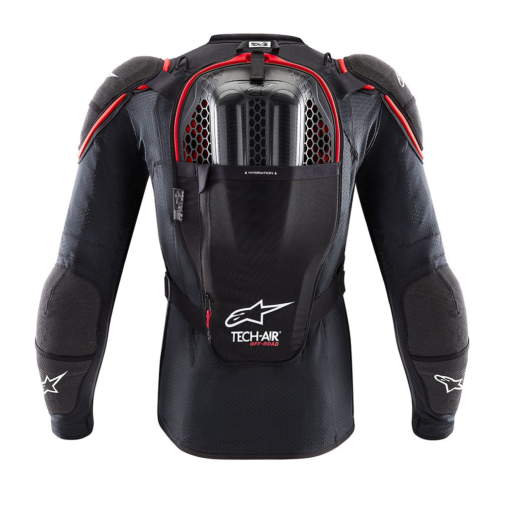 Alpinestars - Tech Air Off Road Red/Black Vest - AMA Warehouse
