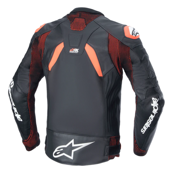 Alpinestars - GP Plus R V4 Black/Red Rideknit Leather Jacket