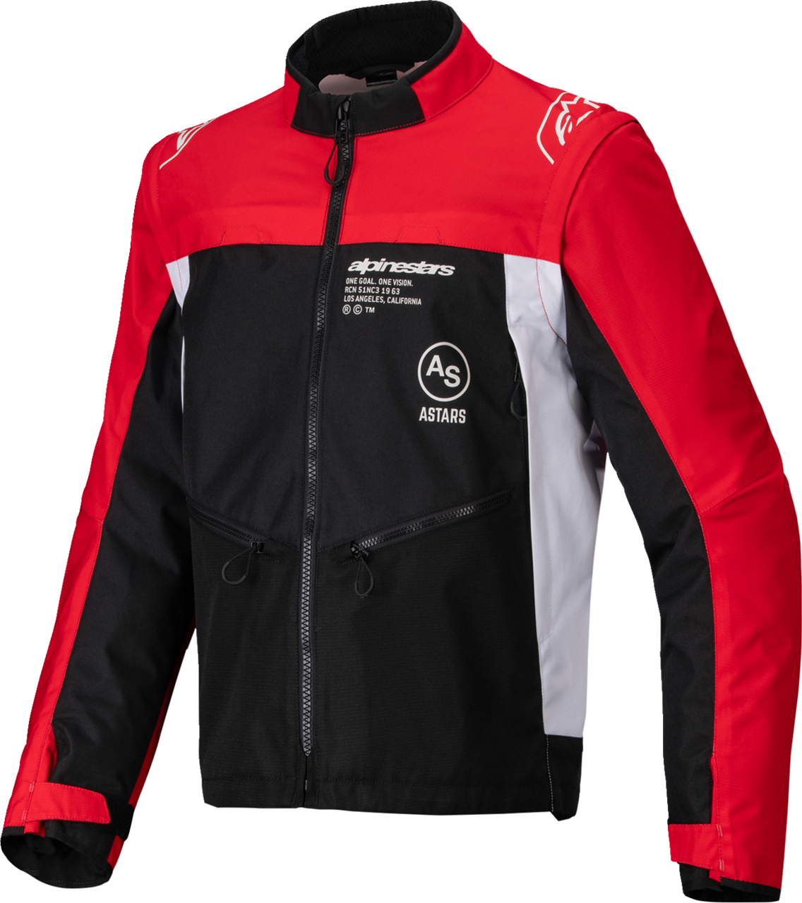 Alpinestars - Pro-Dura Black Bright-Red White Blue Jacket