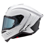 Alpinestars - Supertech SR10 Solid White/Black Helmet