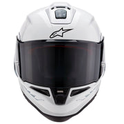 Alpinestars - Supertech SR10 Solid White/Black Helmet