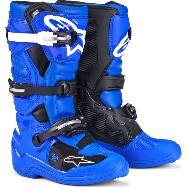 Alpinestars - Tech 7S Blue Black White Boots - AMA Warehouse