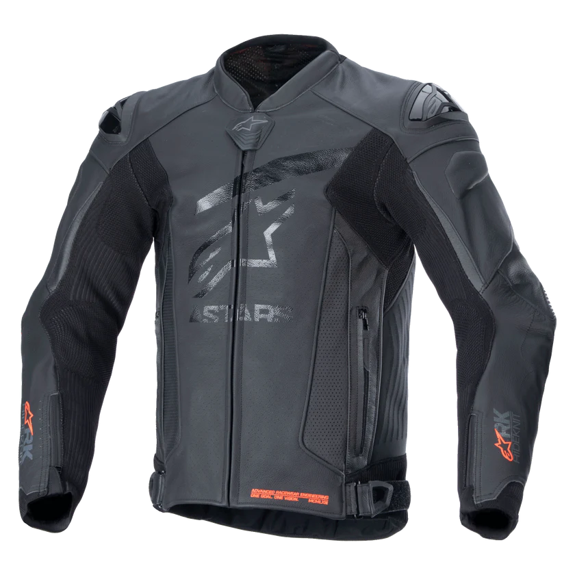 Alpinestars - GP Plus R V4 Black/Black Rideknit Leather Jacket