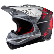 Alpinestars - SM10 Flood Silver/Orange Helmet