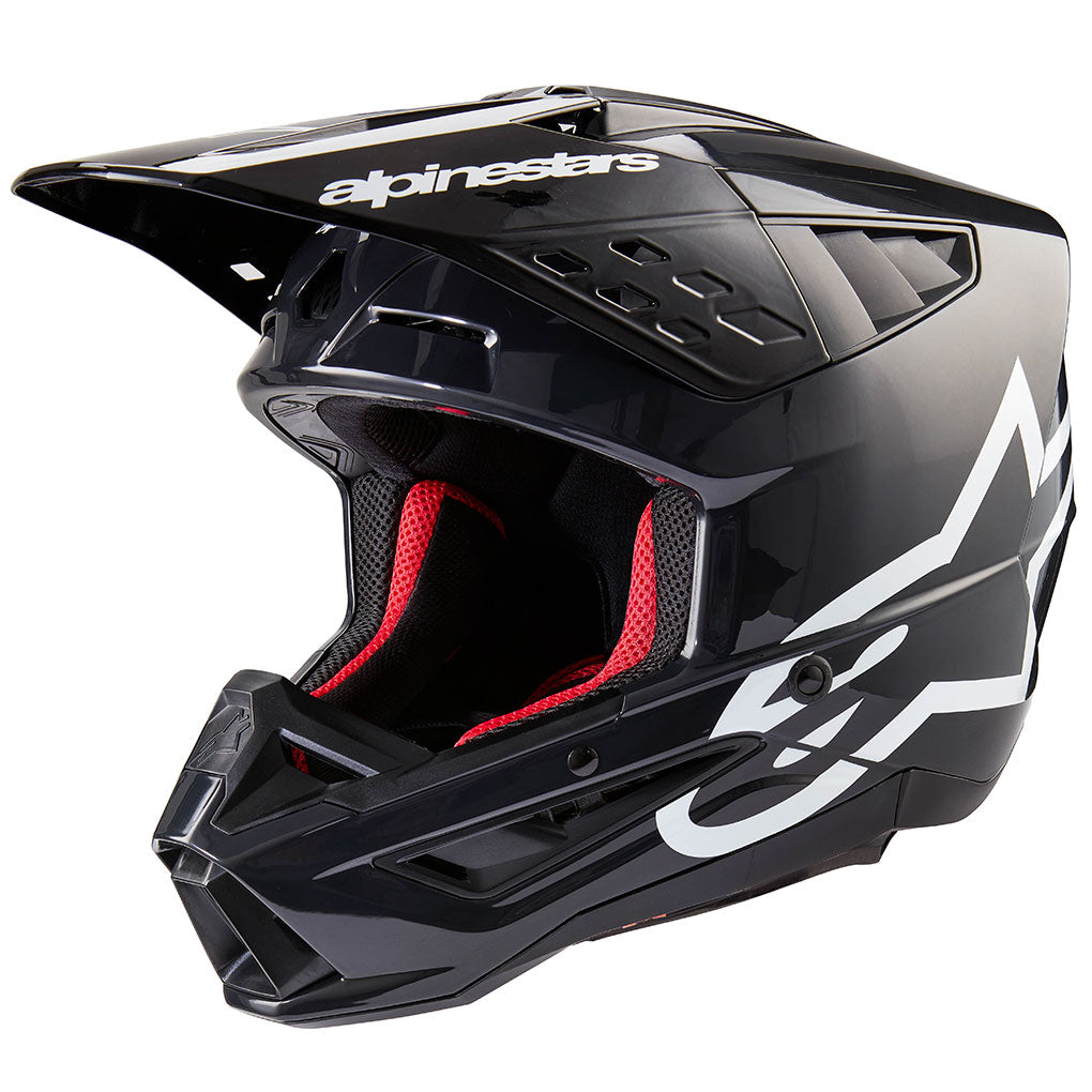 Alpinestars - 2025 SM5 Corp Dark Grey Gloss Helmet