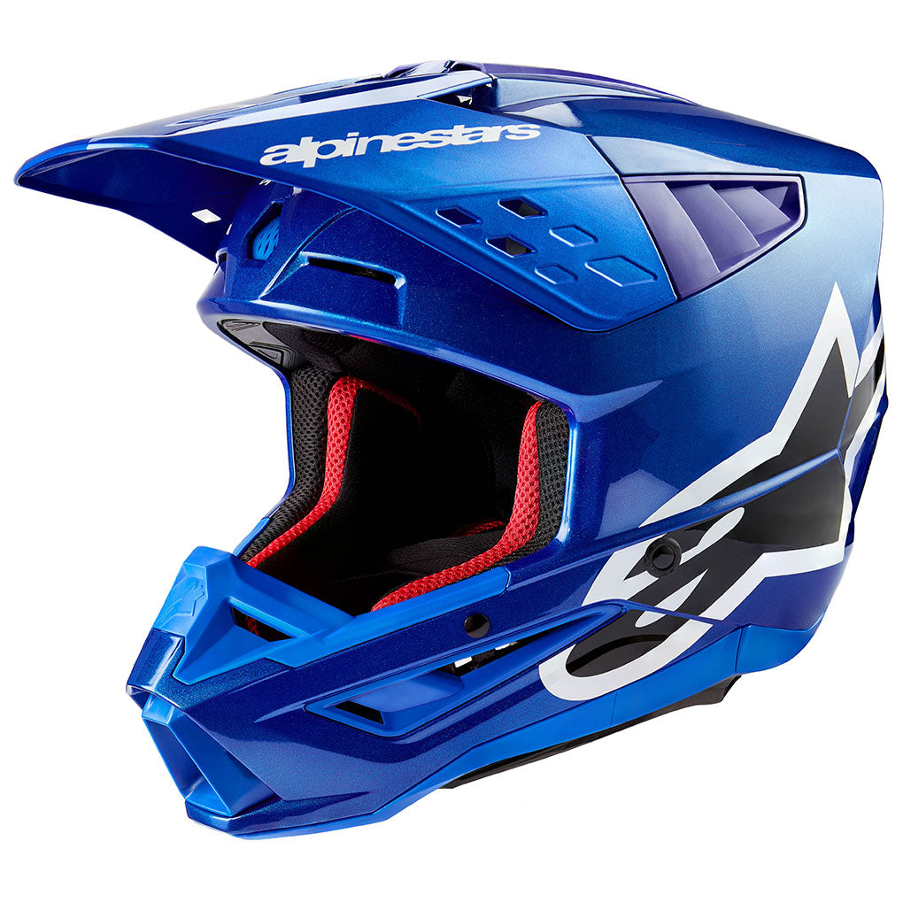 Alpinestars - 2024 SM5 Corp Blue Gloss Helmet