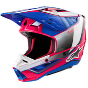 Alpinestars - 2025 SM5 Sail Blue/White/Pink Helmet