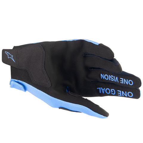 Alpinestars - 2024 Youth Radar Light Blue/Black Gloves