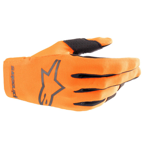 Alpinestars - 2024 Youth Radar Hot Orange/Black Gloves