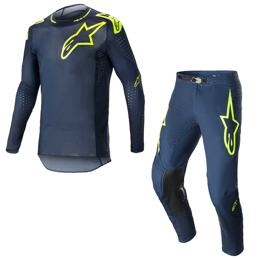 Alpinestars - 2023 Supertech Bruin Navy/Yellow MX Combo