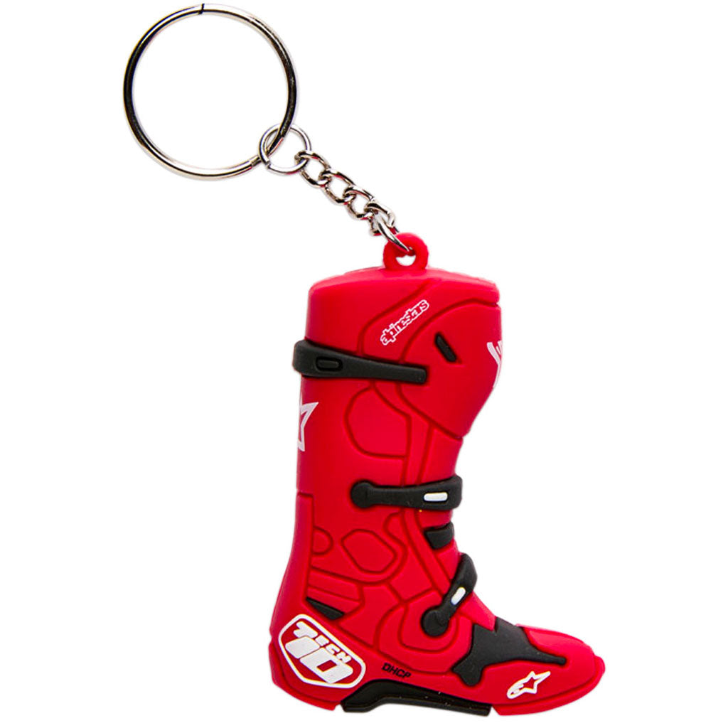 Alpinestars - Tech 10 Red Boot Key Chain - AMA Warehouse