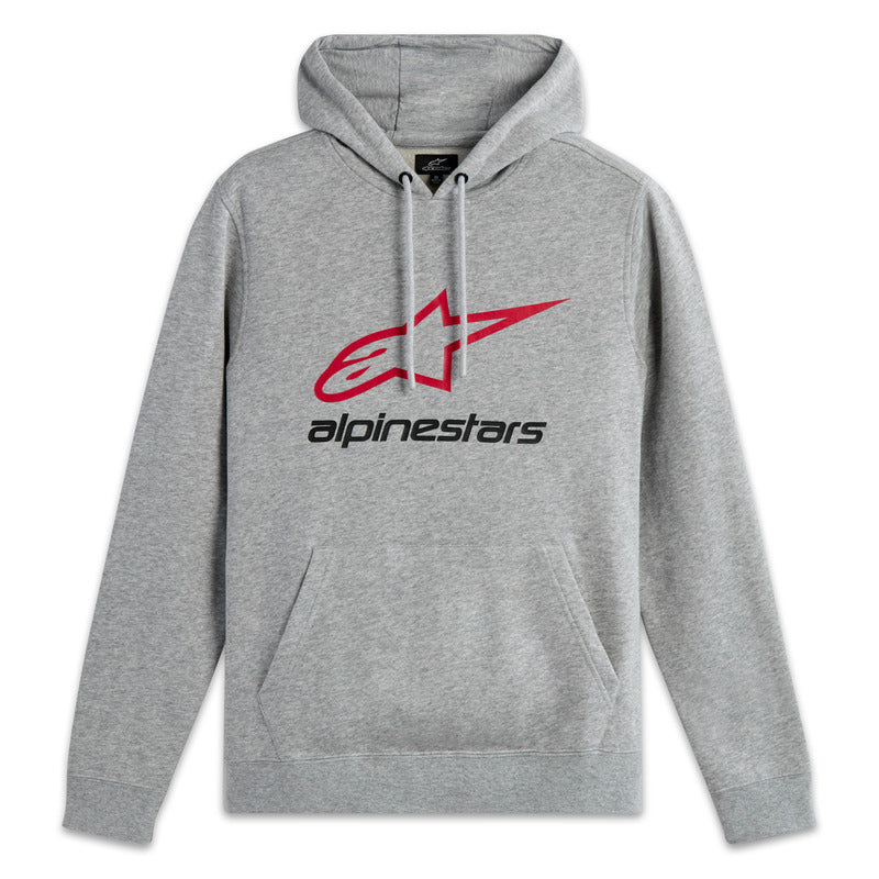 Alpinestars - Always Grey Red Hoodie