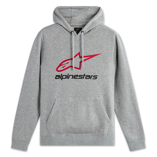 Alpinestars - Always Grey Red Hoodie