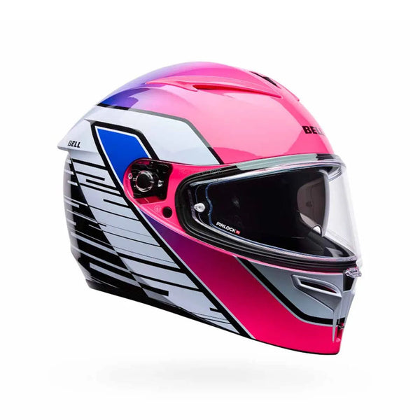 Bell - Lithium MIPS Transition Purple/White Full Face Helmet