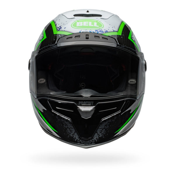 Bell - Racestar DLX Xenon Black/Green/White Helmet