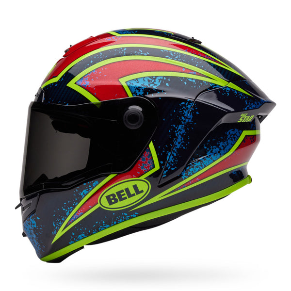 Bell - Racestar DLX Xenon Black/Blue/Red Helmet