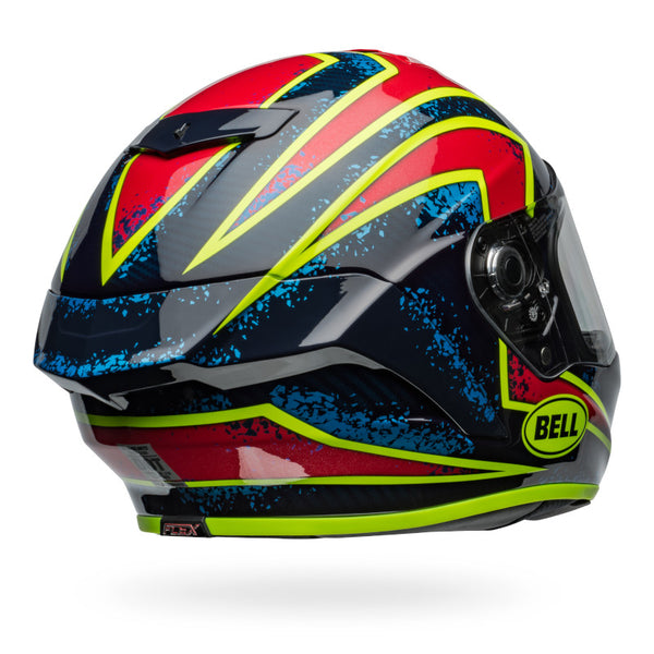 Bell - Racestar DLX Xenon Black/Blue/Red Helmet