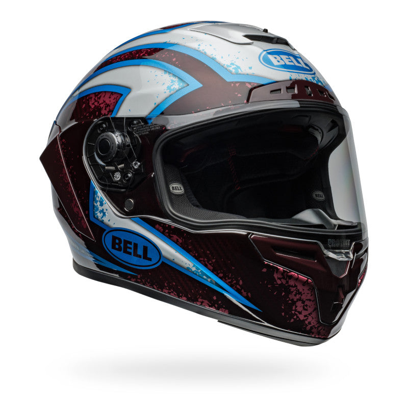 Bell - Racestar DLX Xenon Black/Red/Silver Helmet