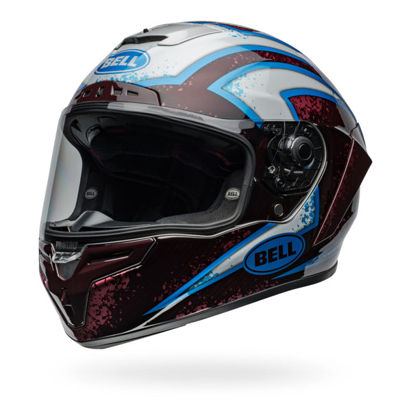 Bell - Racestar DLX Xenon Black/Red/Silver Helmet