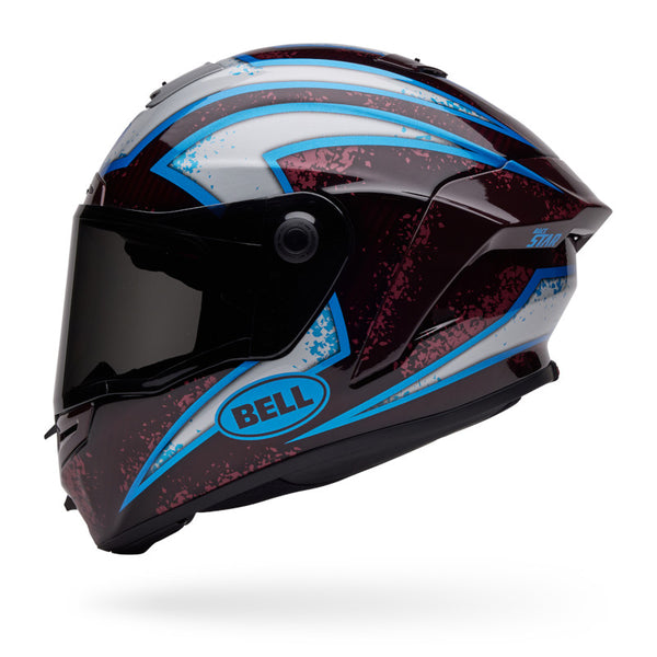 Bell - Racestar DLX Xenon Black/Red/Silver Helmet