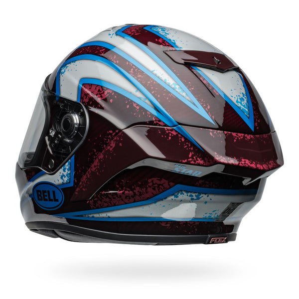 Bell - Racestar DLX Xenon Black/Red/Silver Helmet