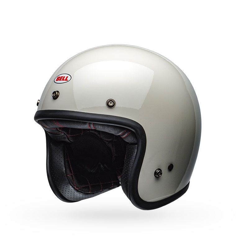 Bell - Custom 500 Vintage White Open Face Helmet