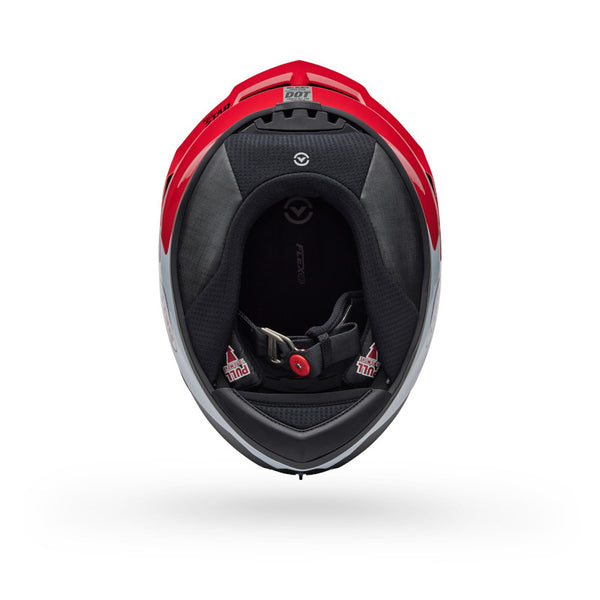 Bell - Racestar DLX Corsa Red/White Helmet