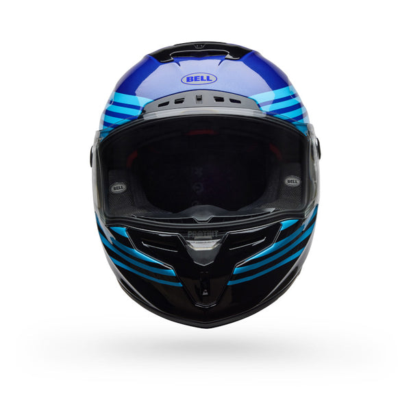 168 Hexagon Honeycomb Sticker Decals – Red Gloss & Blue/Black – Perfect For Helmets, Cars, Laptops