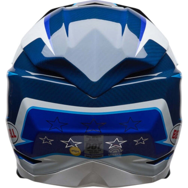 Bell - 2025 Moto 10 Spherical Tomac Blue/White Helmet