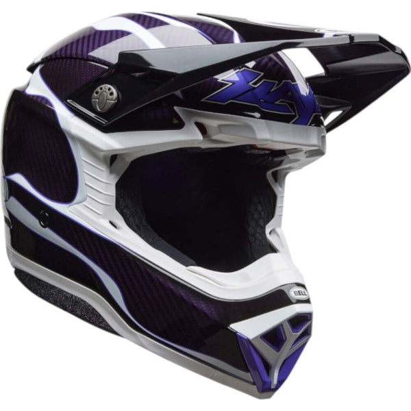 Bell - 2025 Moto 10 Spherical Slayco Black/White Helmet