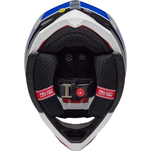 Bell - 2025 Moto 10 Spherical RSD Old Glory Red/Blue Helmet